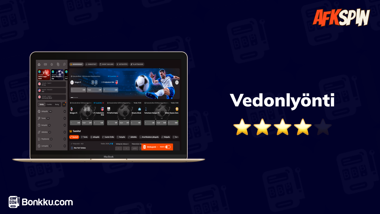 afkspin casino vedonlyönti