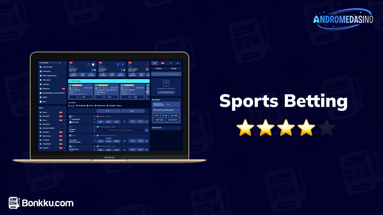 andromedasino sports betting