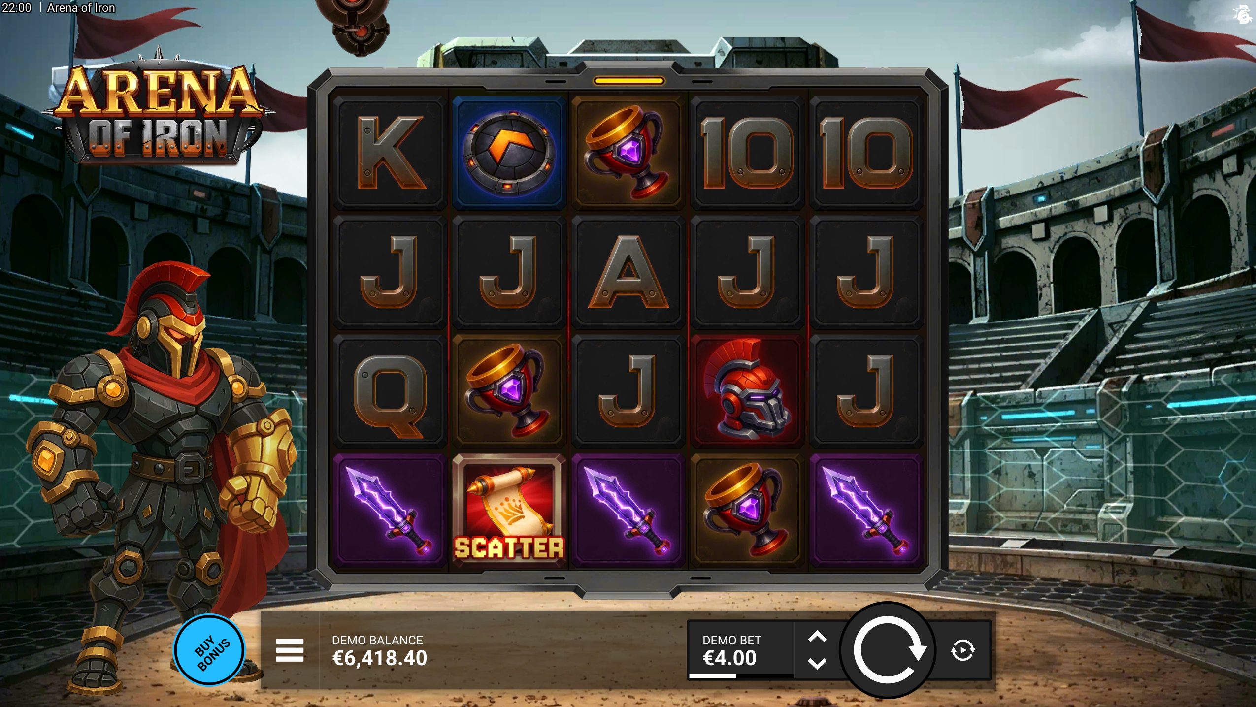 arena of iron slot