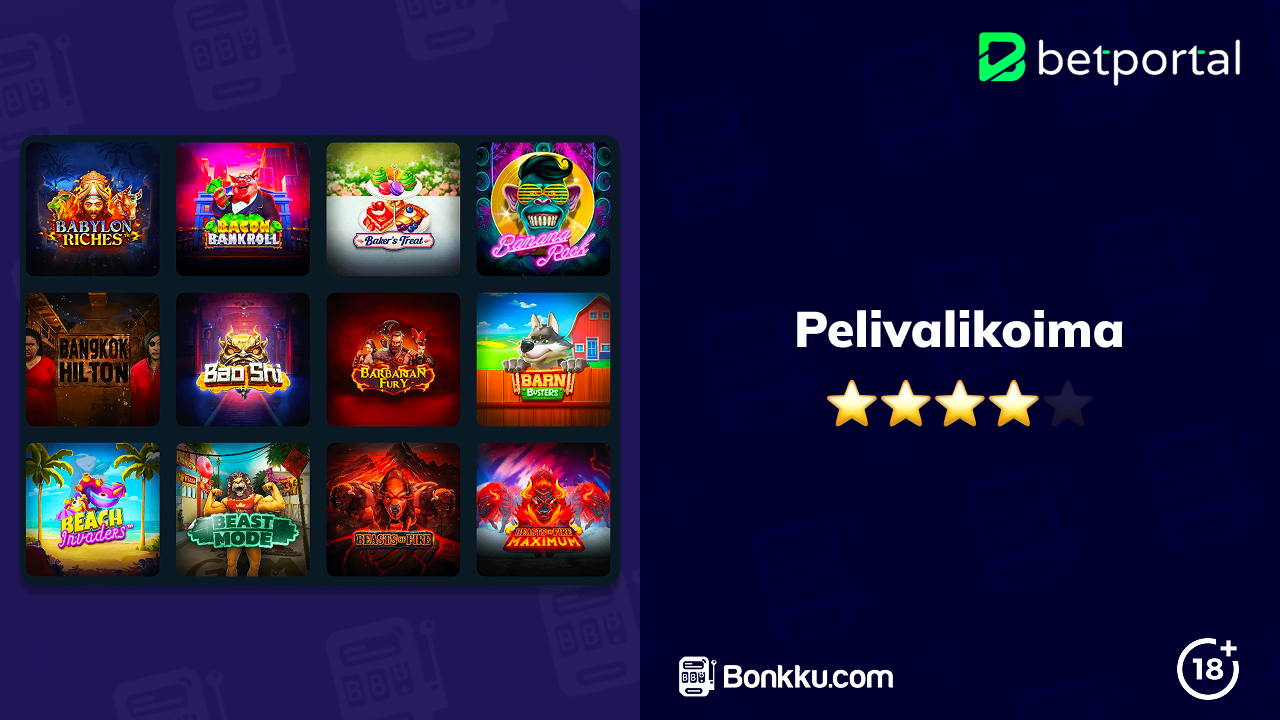 betportal casino pelivalikoima