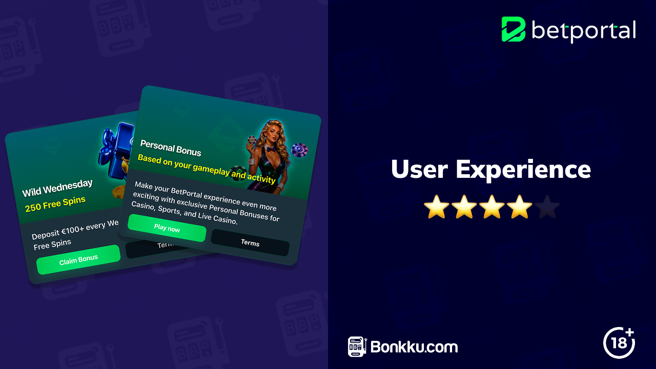 betportal casino user experience