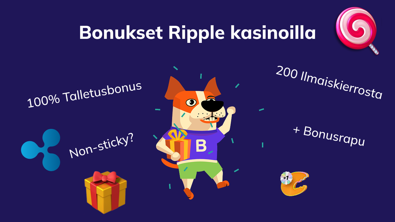 bonukset ripple kasinoilla