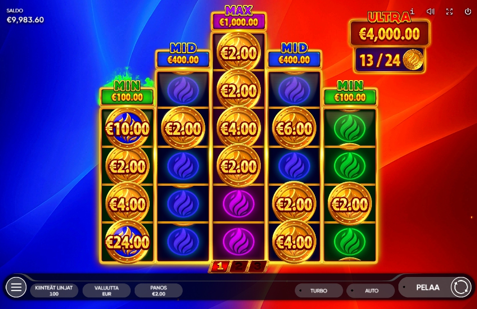 burning coins 100 bonus