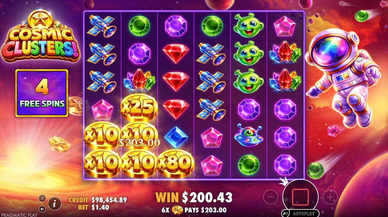cosmic clusters bonus