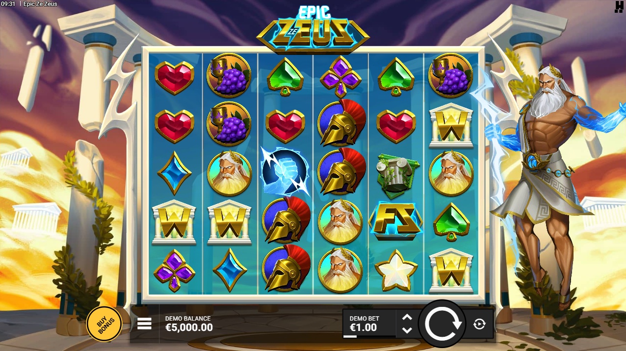 epic ze zeus slot