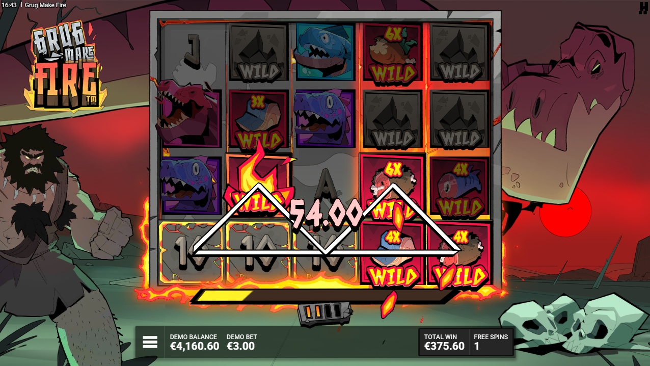 grug make fire bonus