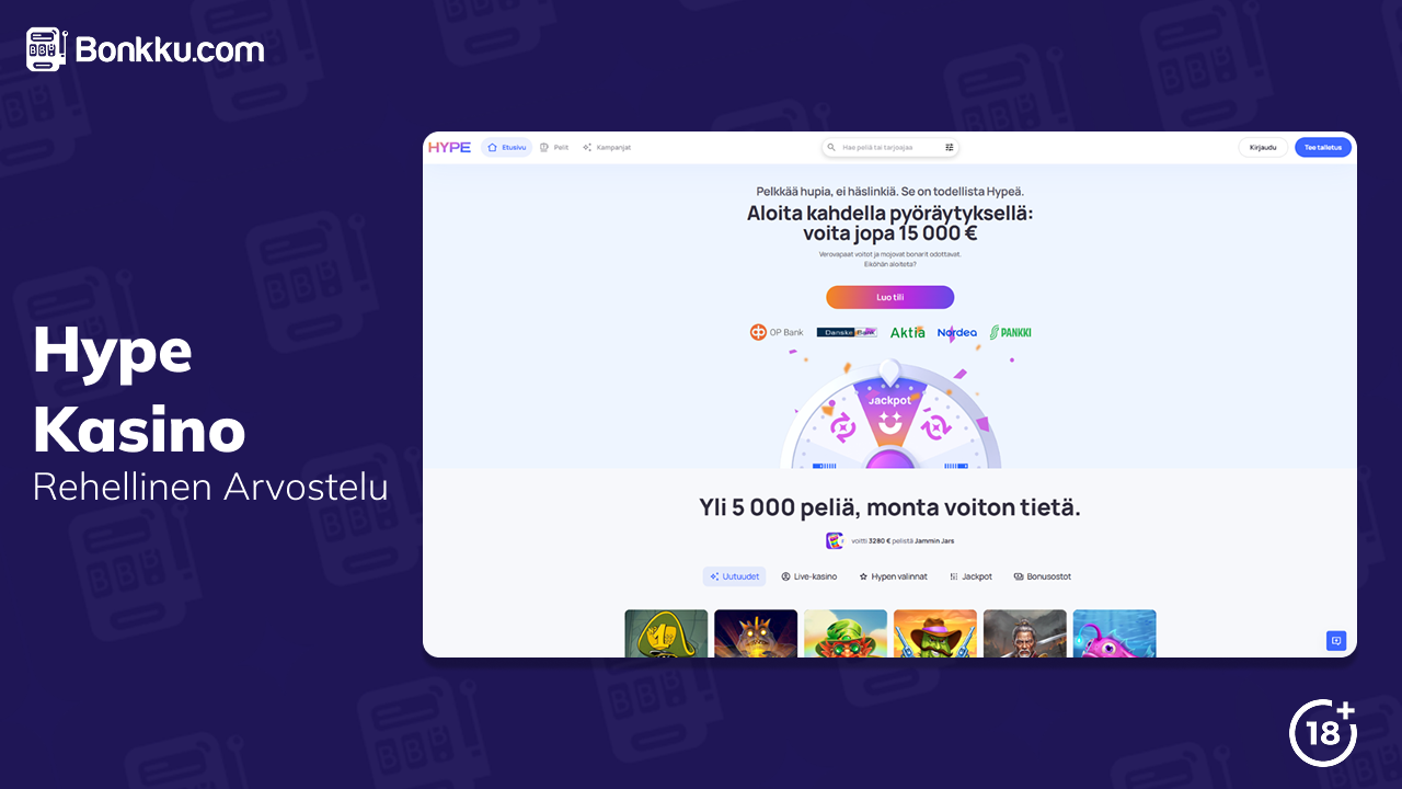 hype kasino arvostelu