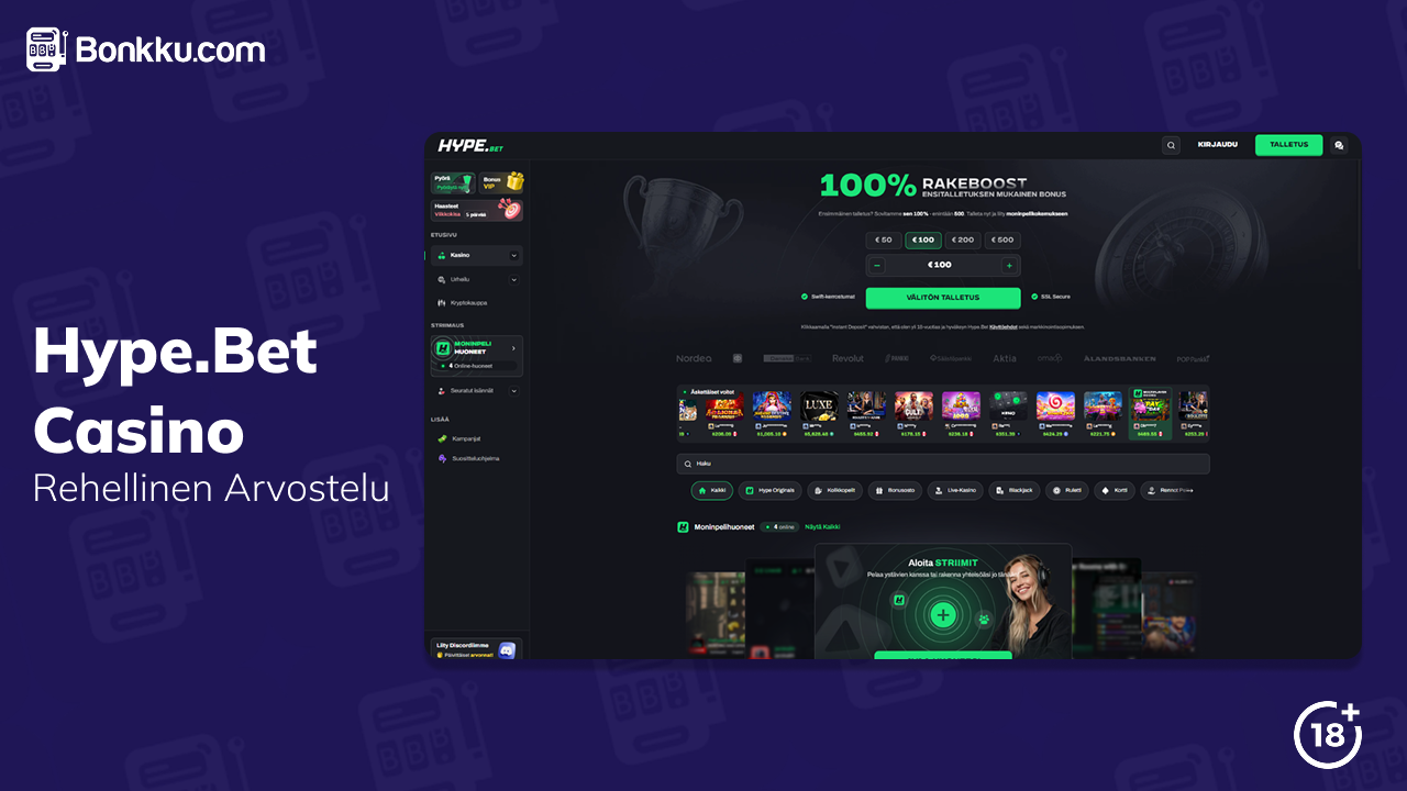 hype.bet arvostelu