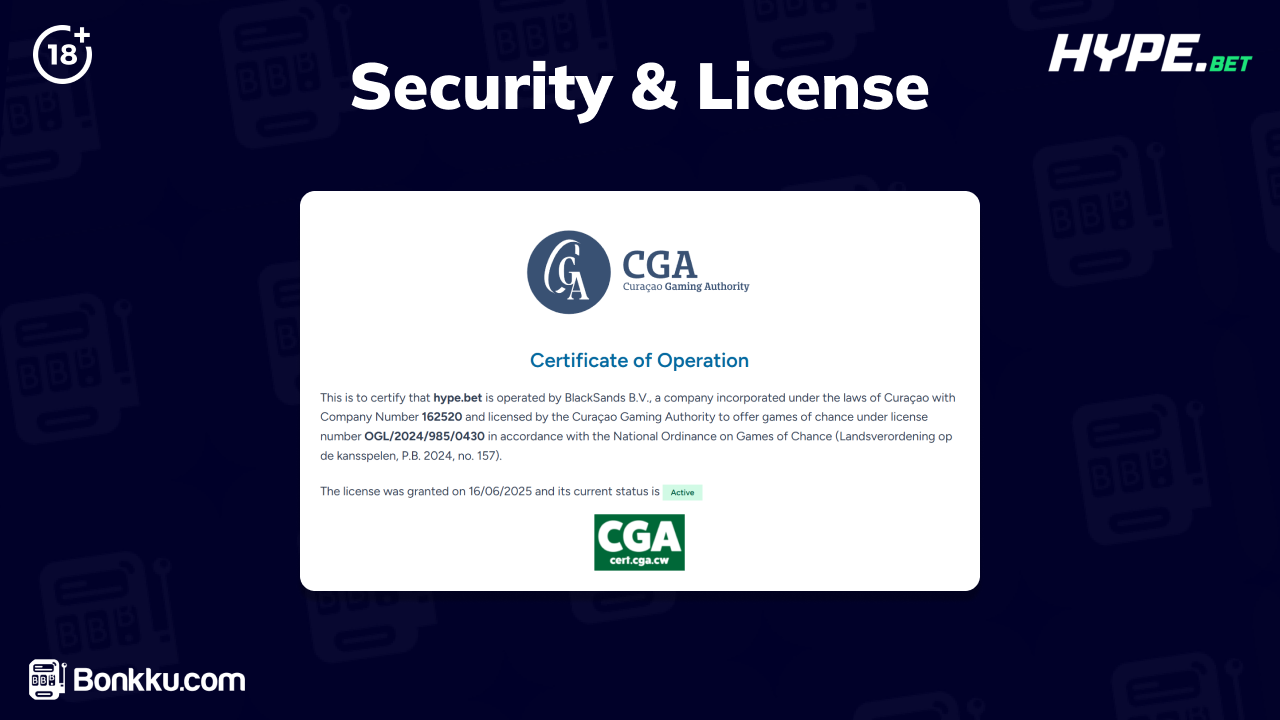 hype.bet license