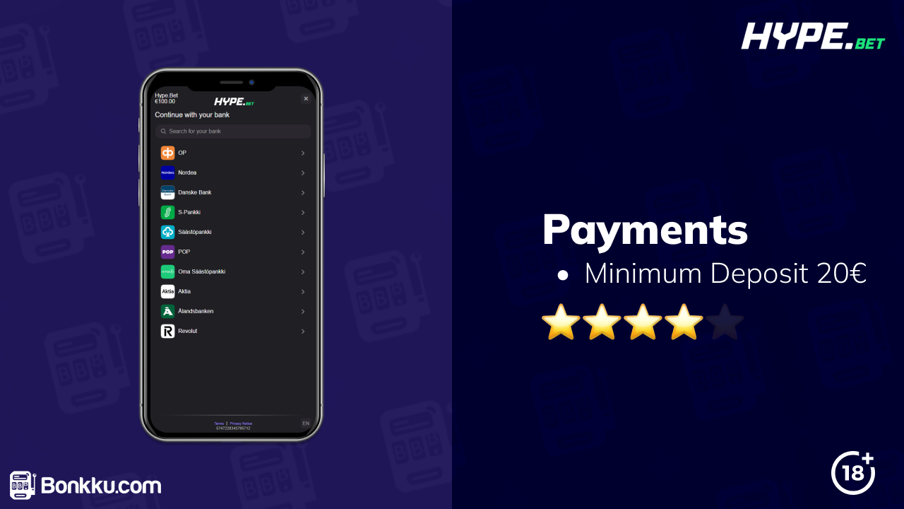 hype.bet payments