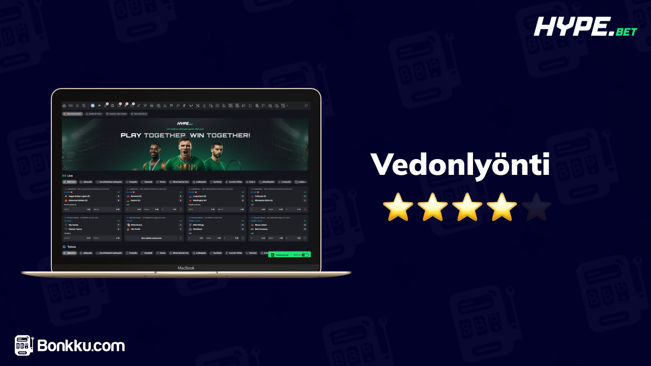 hype.bet vedonlyönti