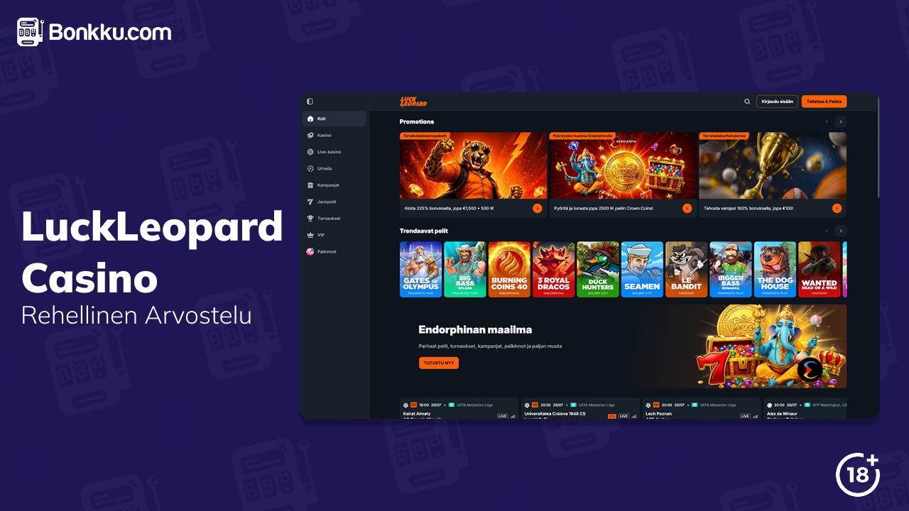 luckleopard casino arvostelu