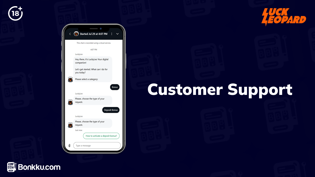 luckleopard casino customer support