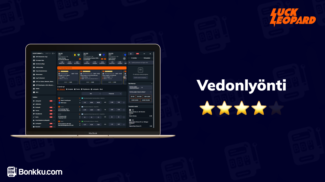 luckleopard casino vedonlyönti