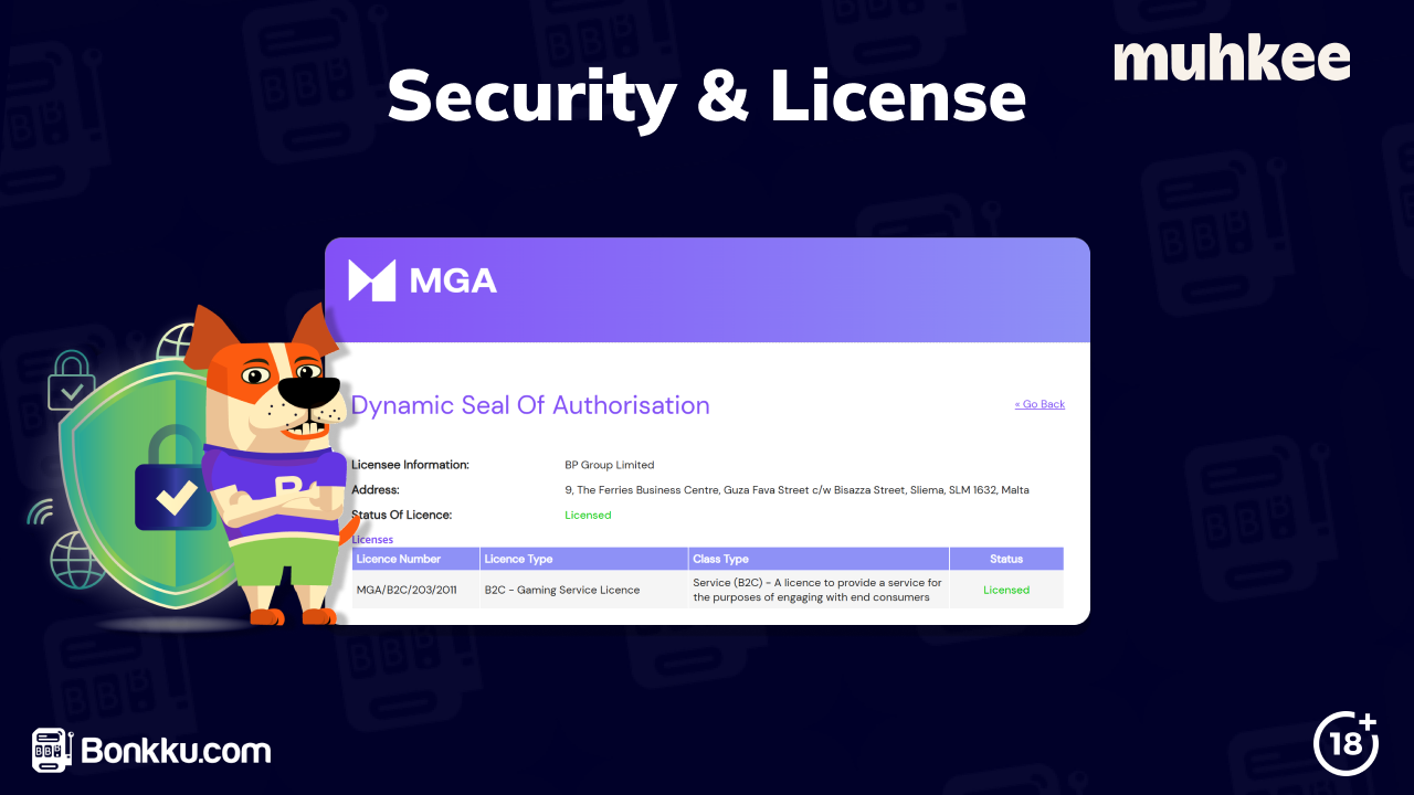 muhkee casino license