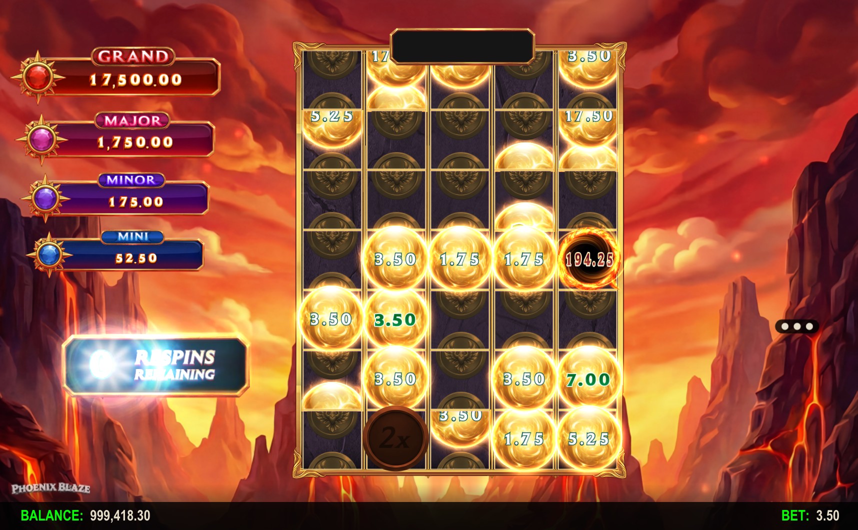 phoenix blaze bonus