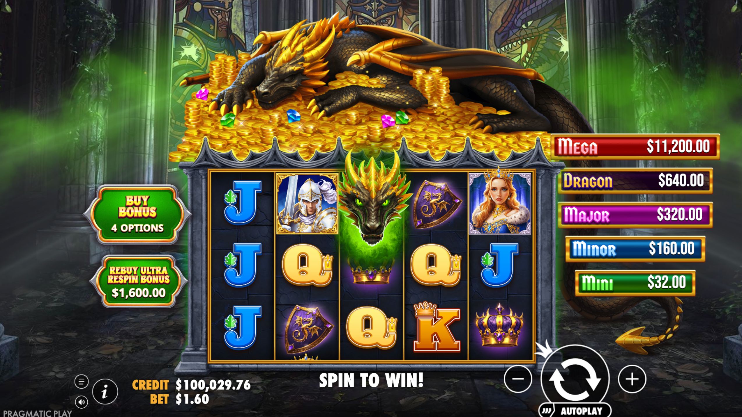 sleeping dragon ultra dark slot