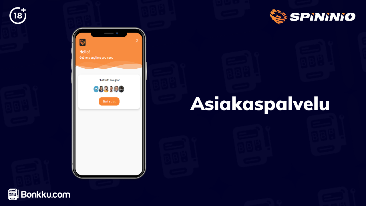 spininio casino asiakaspalvelu