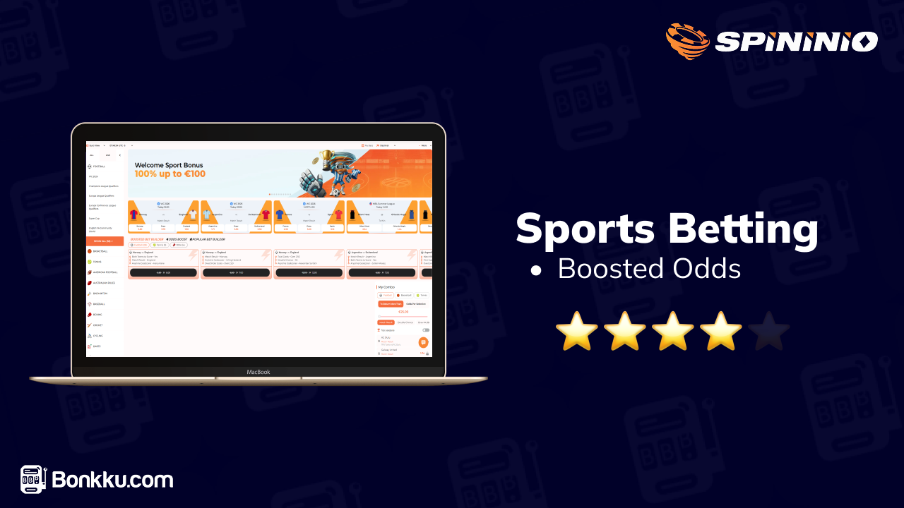 spininio casino sports betting