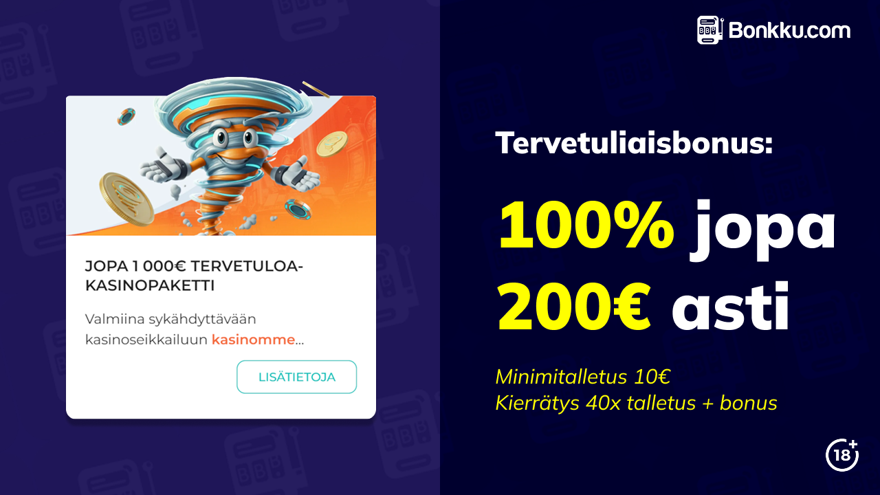 spininio casino tervetuliaisbonus