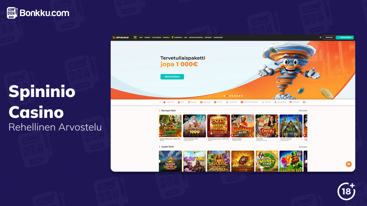 spininio casino yleiskatsaus