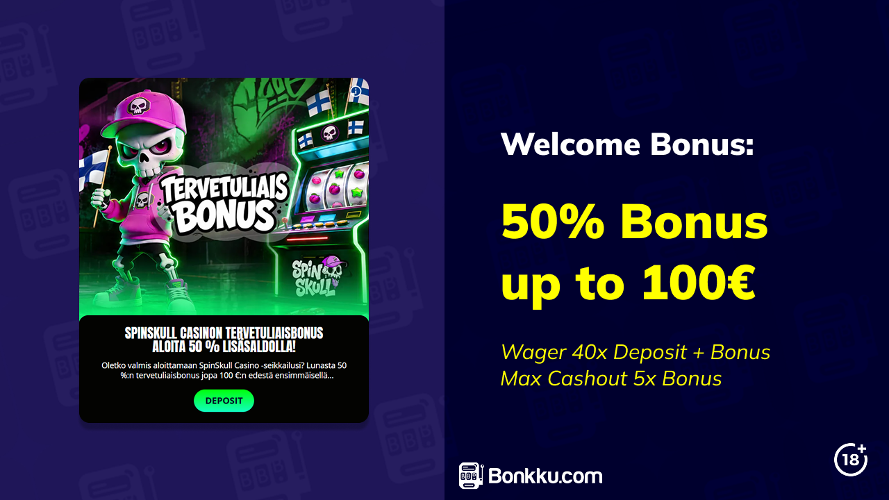 spinskull casino welcome bonus