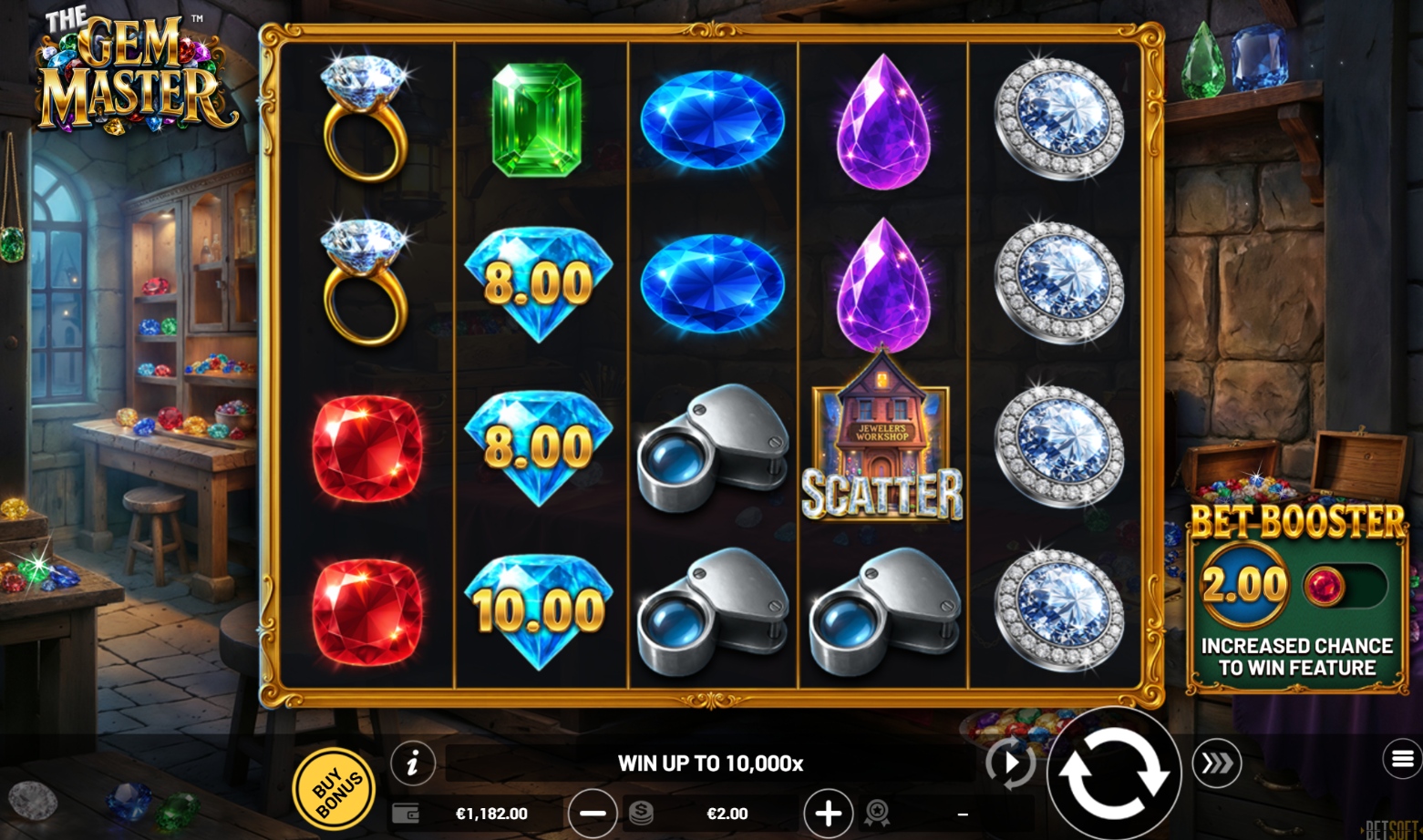 the gem master slot