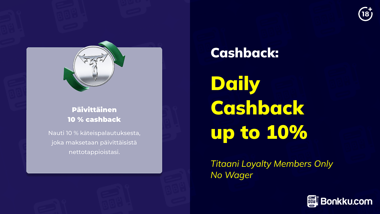 titaani casino cashback