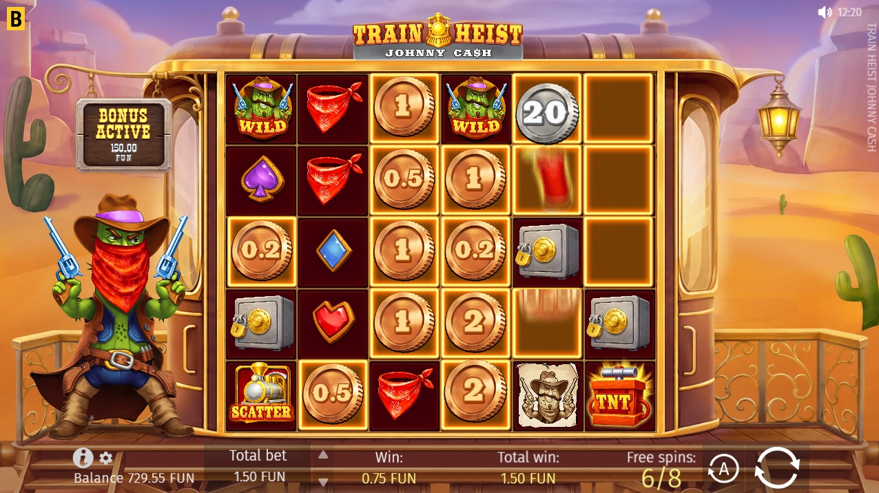 train heist johnny cash bonus