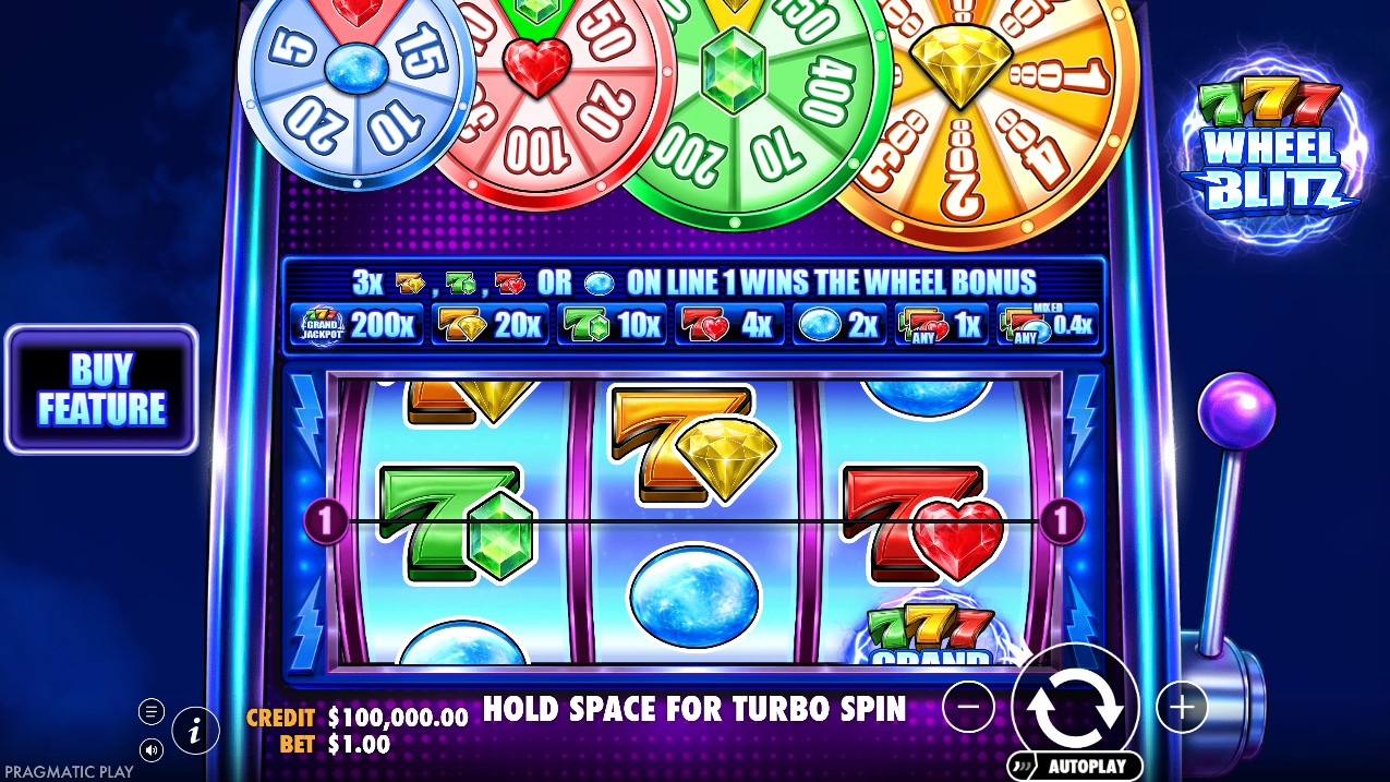 777 wheel blitz slot