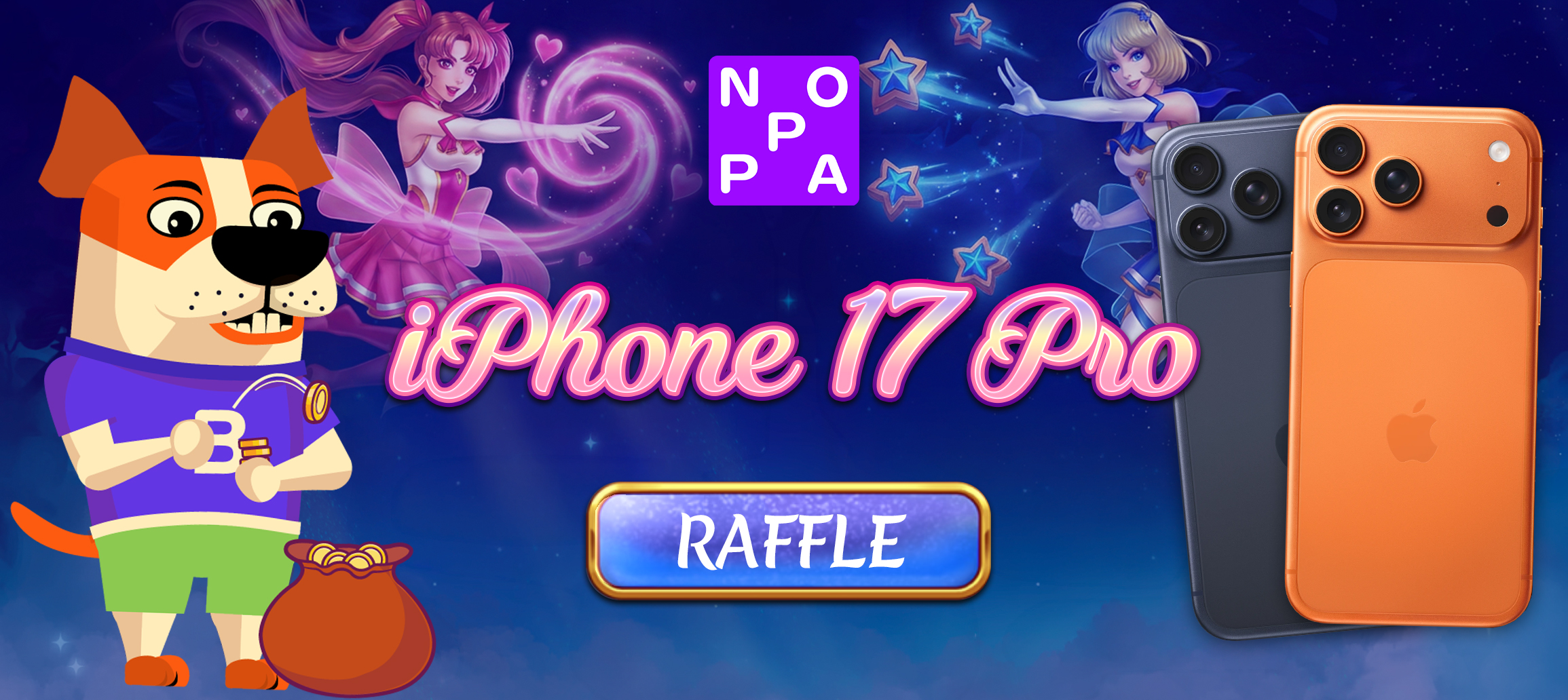 Bonkku.com X Noppa: iPhone 17 Pro Raffle!