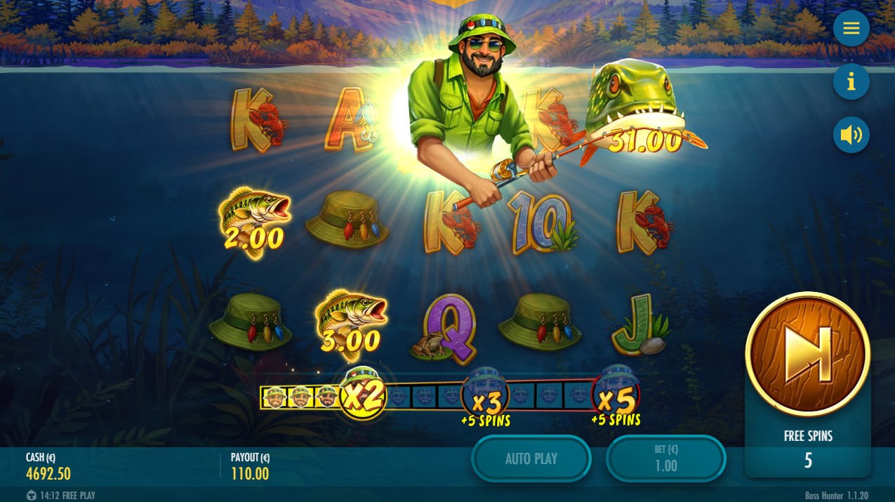 bass hunter bonus