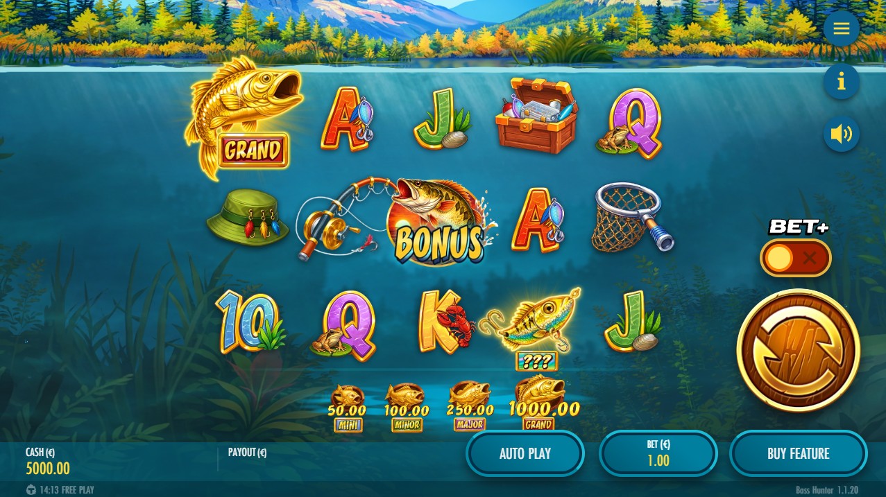 bass hunter slot