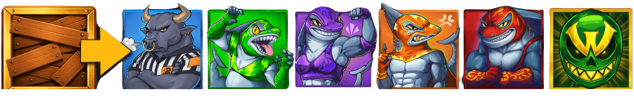 bullshark brawl symbols