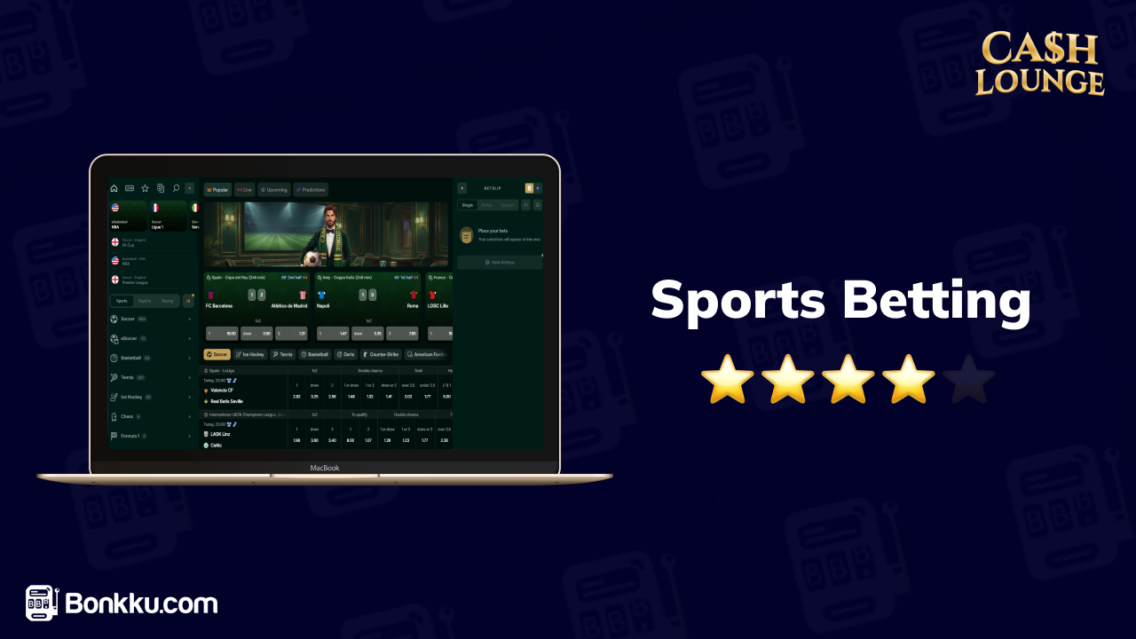 cashlounge casino sports betting