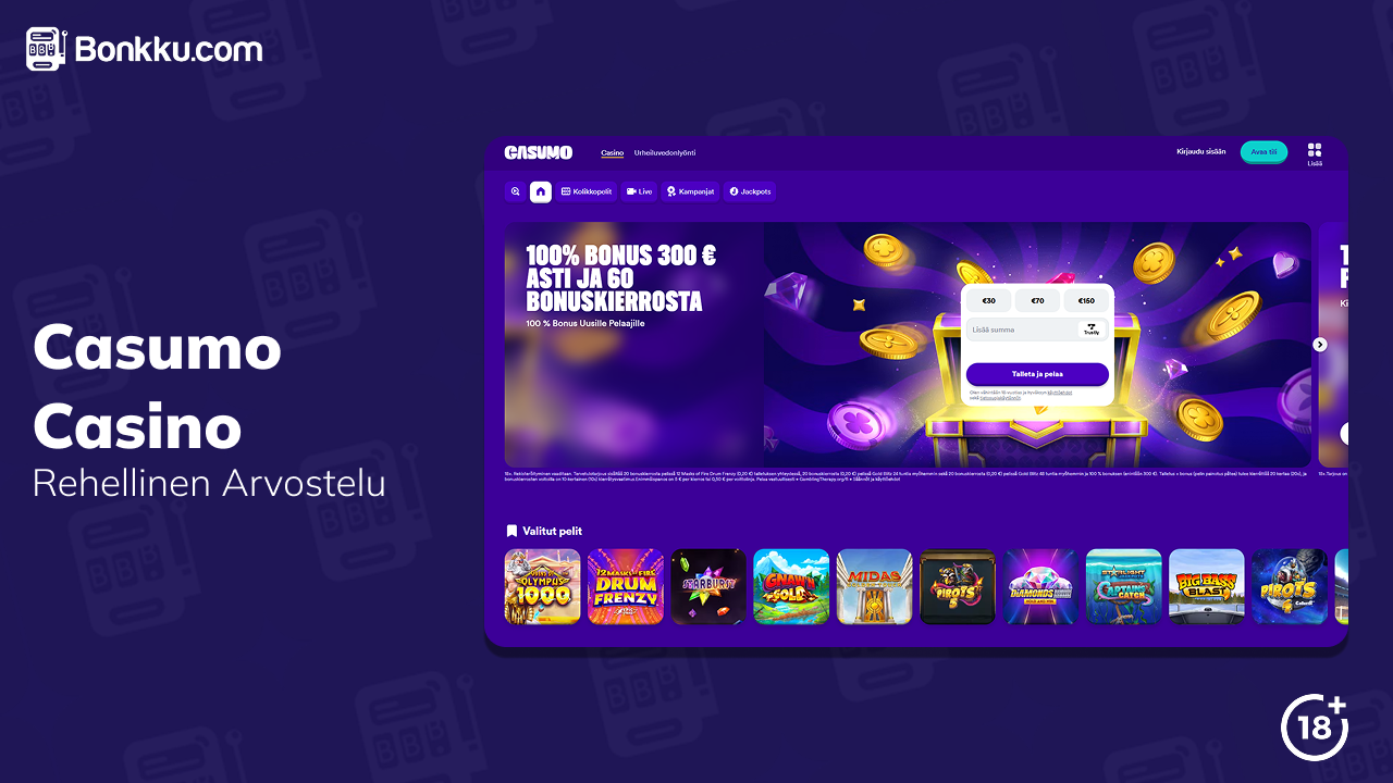 casumo casino arvostelu