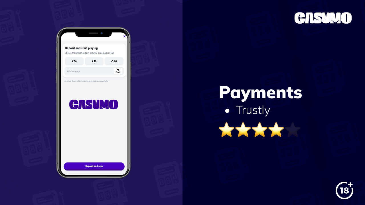casumo casino payments