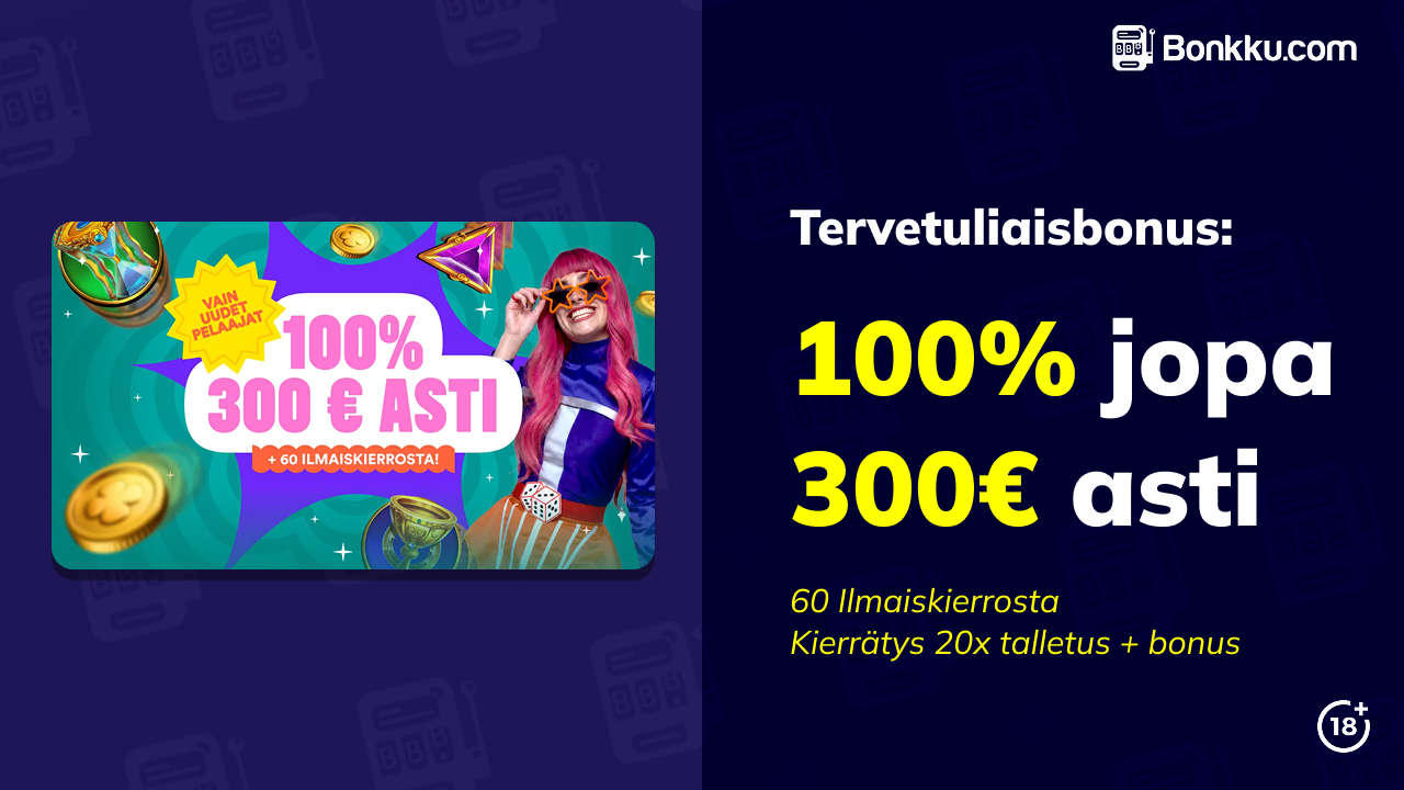 casumo casino tervetuliaisbonus