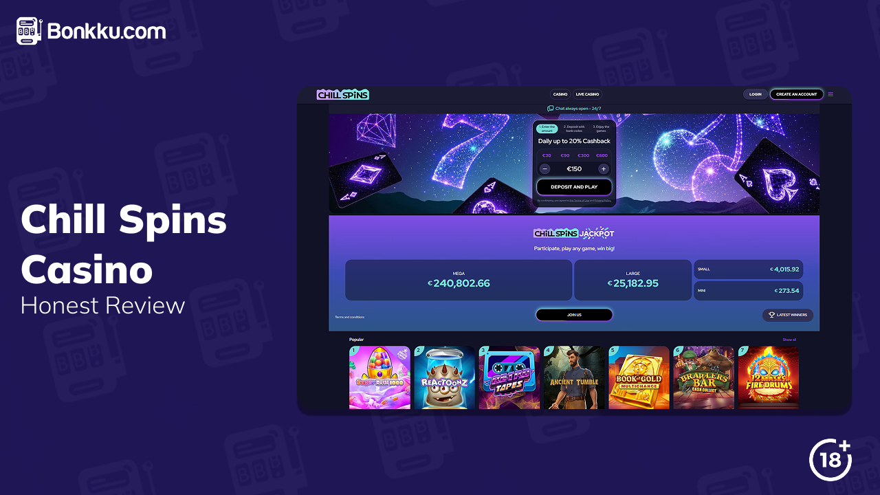 chill spins casino review