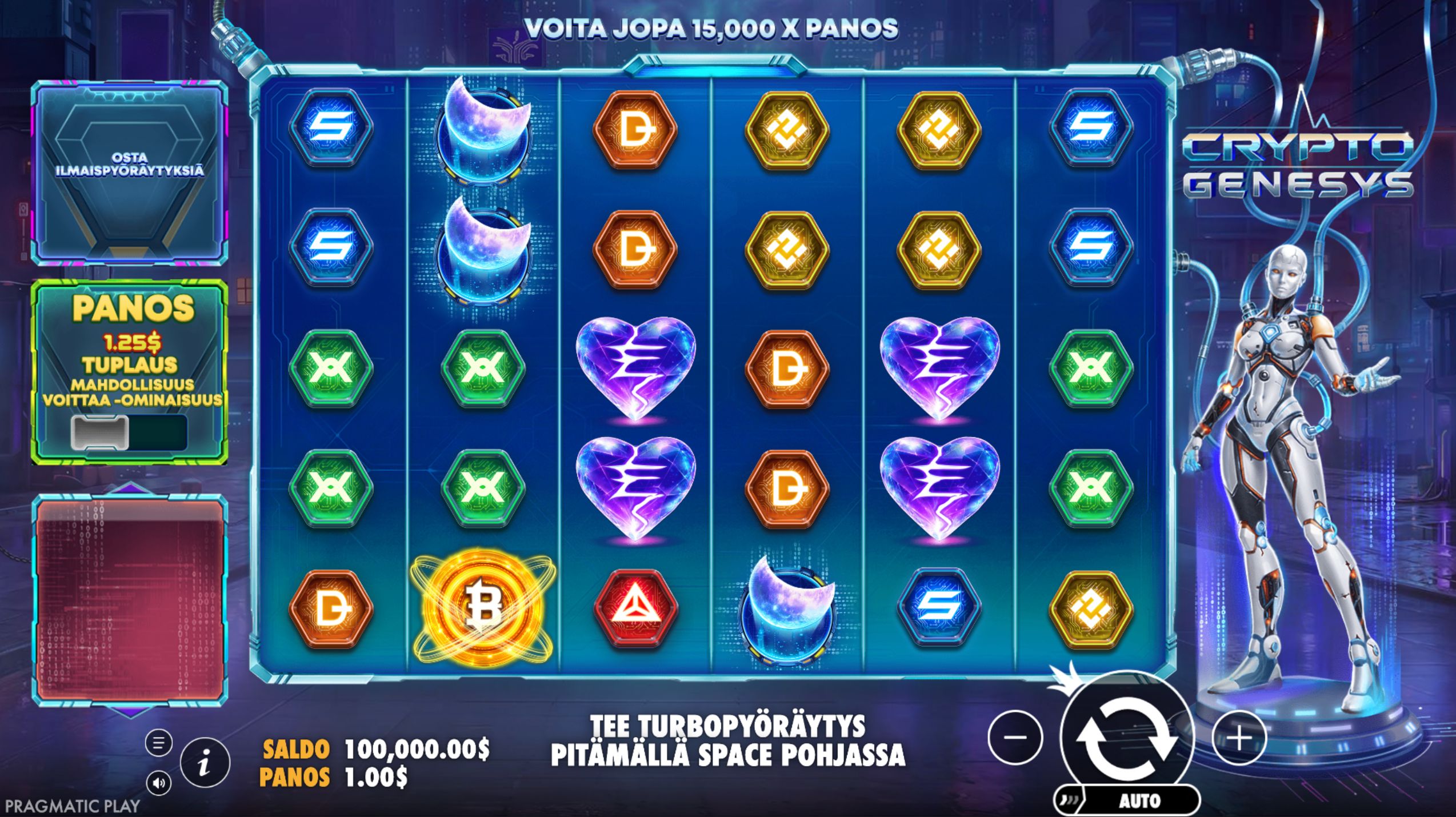 crypto genesys slot