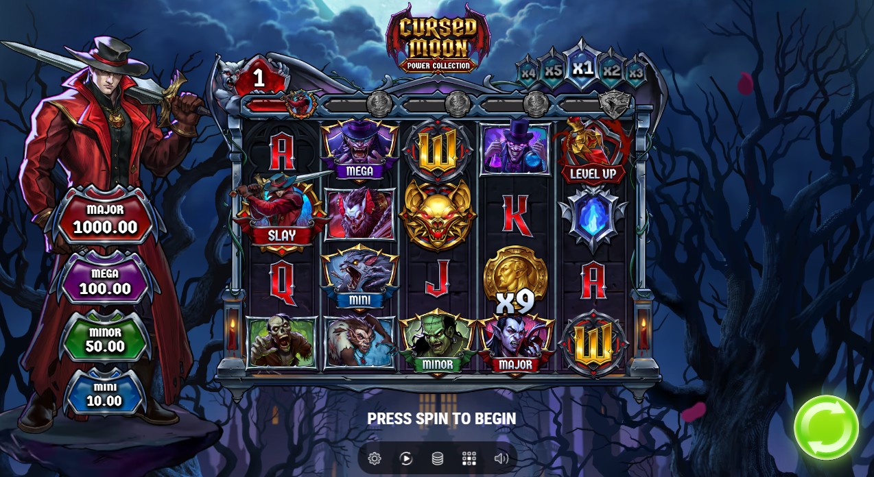 cursed moon power collection slot