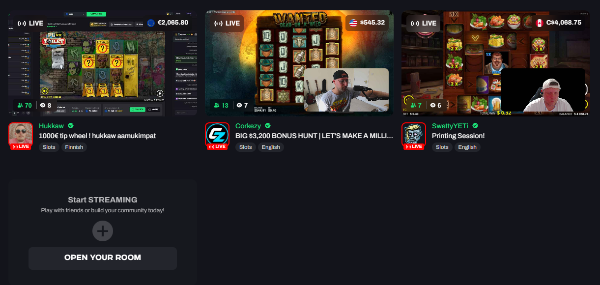 hypebet multiplayer rooms