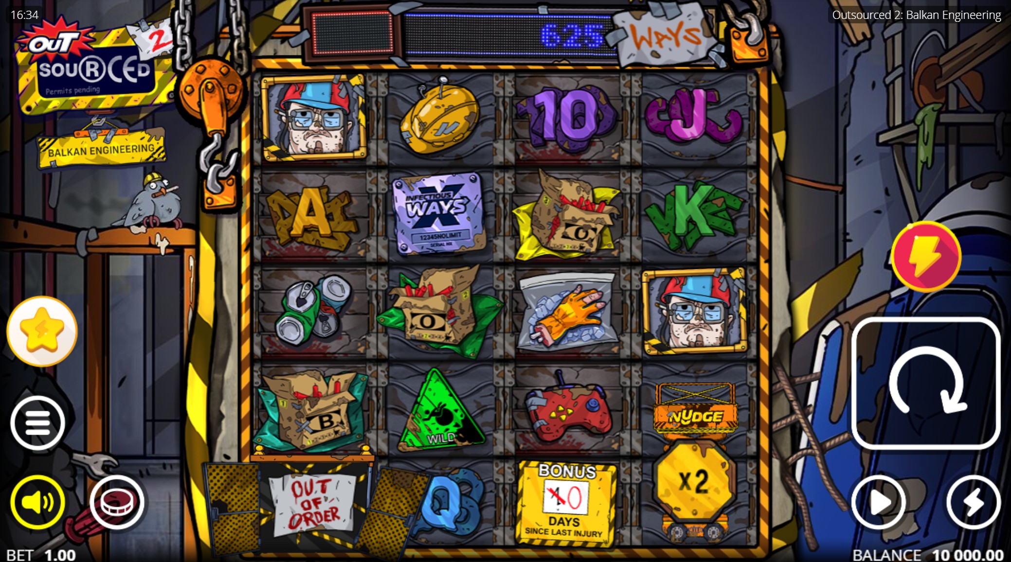 outsourced 2 slot