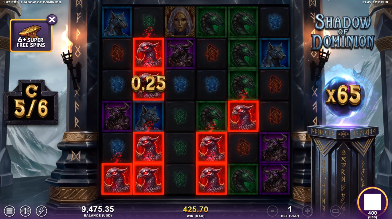 shadow of dominion bonus