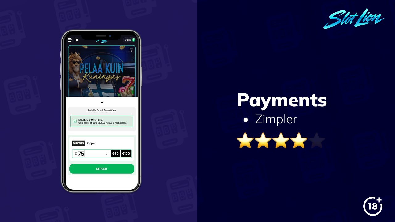 slot lion casino payments