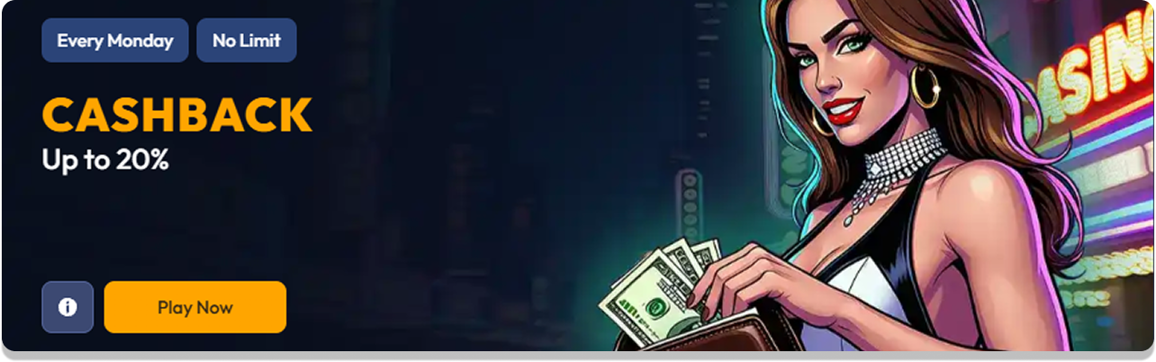 spinhub casino cashback