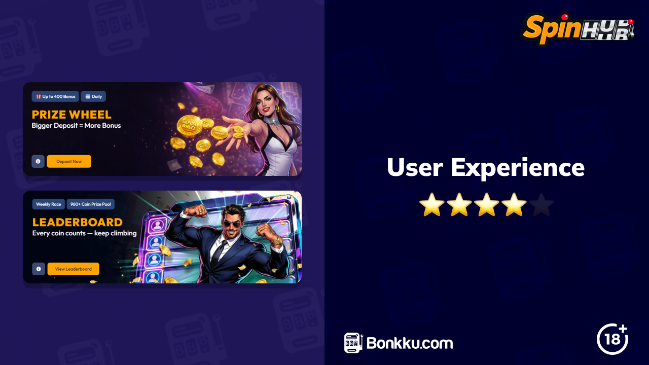spinhub casino user experience