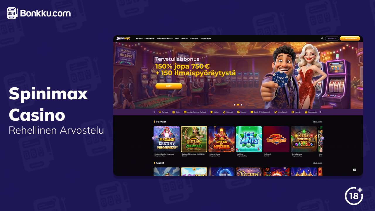 spinimax casino arvostelu
