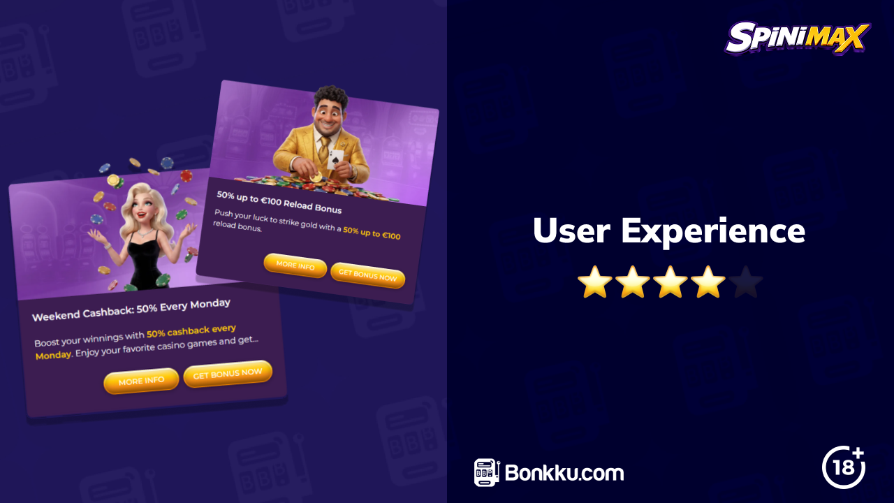 spinimax casino user experience