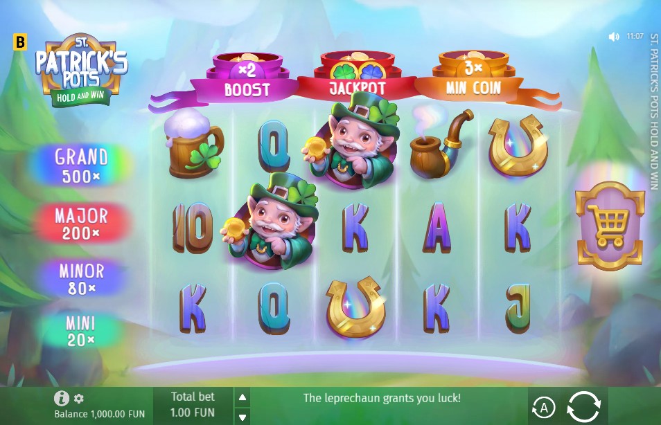 st patricks pots slot